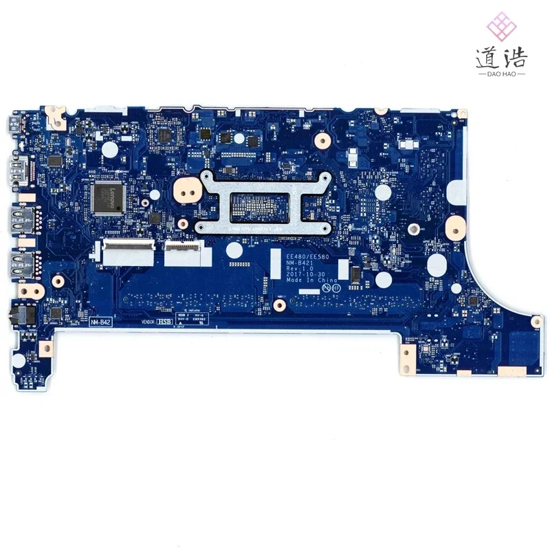 Lenovo호환 Thinkpad E480 E580 노트북 마더보드NM-B421 02HM047 CPUI3-7020U DDR4 메인보드 완전 작동 리퍼