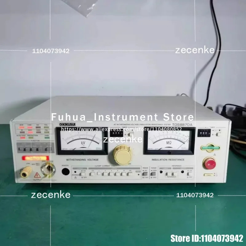 KIKUSUI TOS8870A AC 내전압/절연 저항 시험기