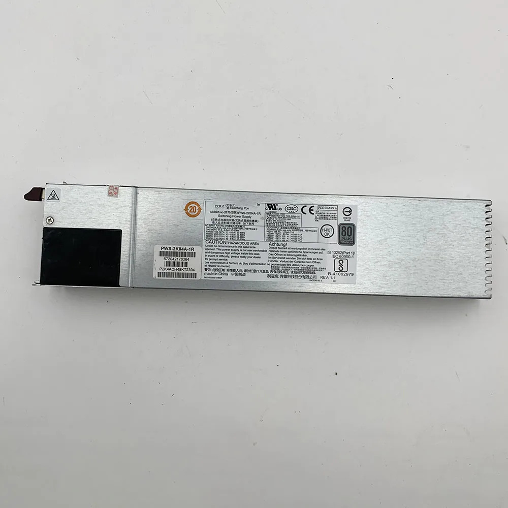 Supermicro PWS-2K04A-1R 2000W 서버 전원공급장치 리퍼