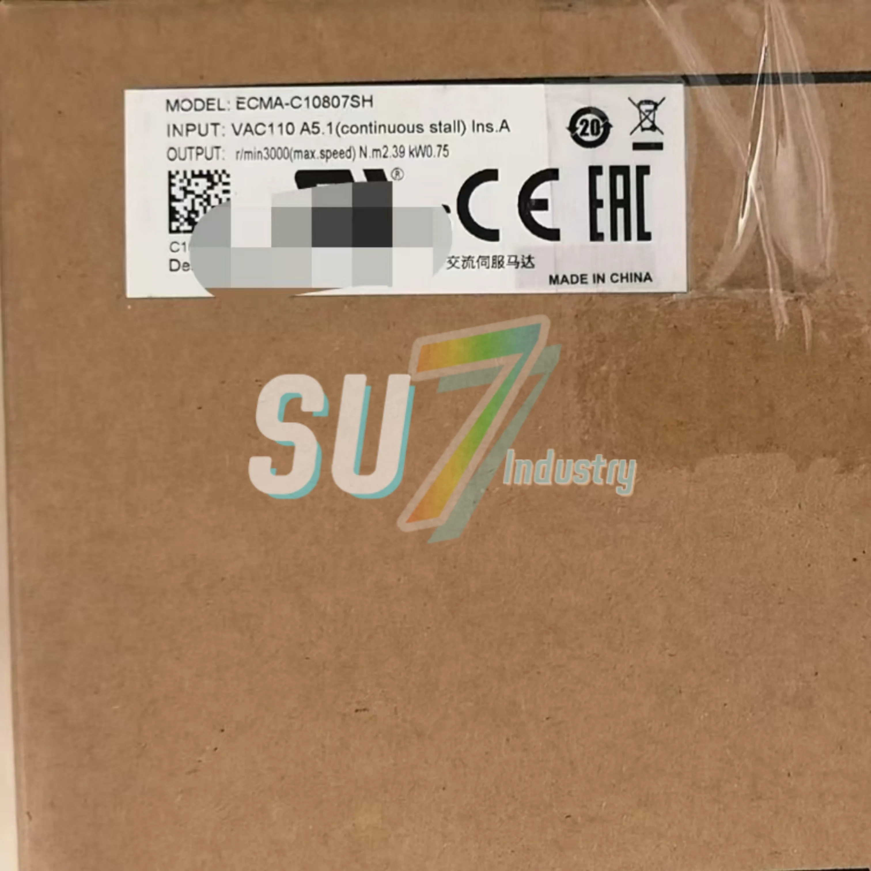 ECMA-C10807SH 서보모터 원본
