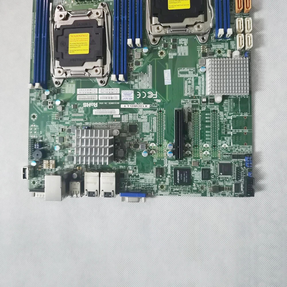 Supermicro 마더보드 X10DRD-LT양방향 X99 LGA 2011 C612 E5-2600 V4/V3 DDR4 E- PCI-E 3.0