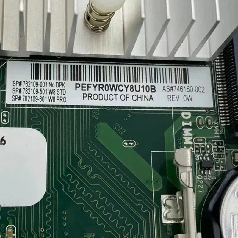 782109 -001 hp호환 Lapis AIO 마더보드746160 -002 -501 -601 J2900 CPU DDR3 메인보드 완전 작동 리퍼