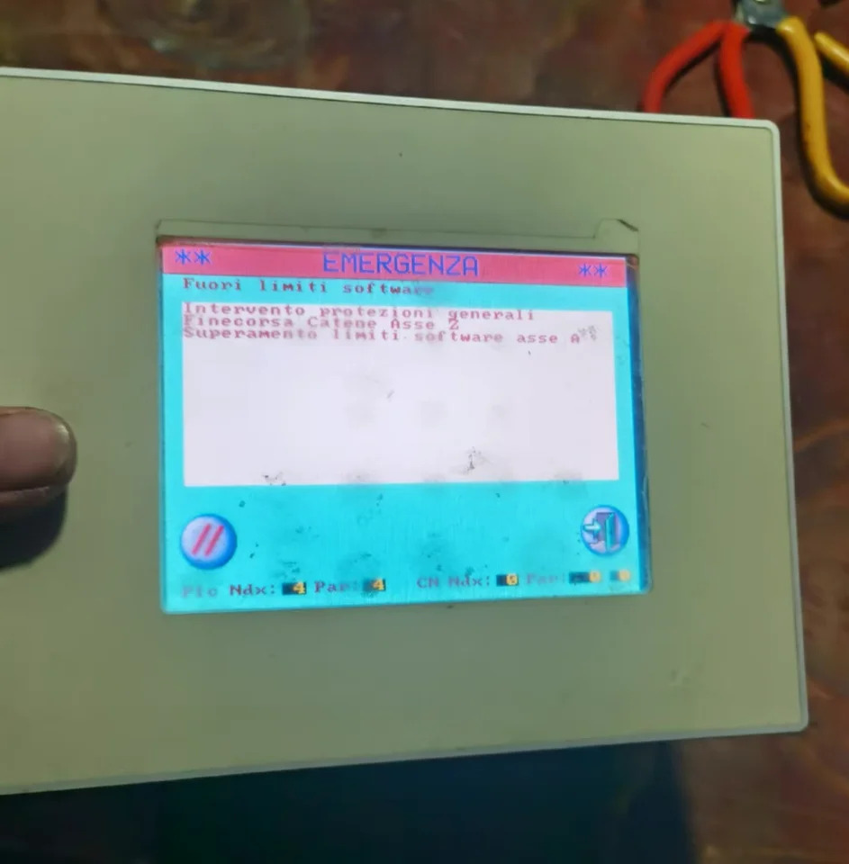 오리지널 전체 기계 HMI SIAX100