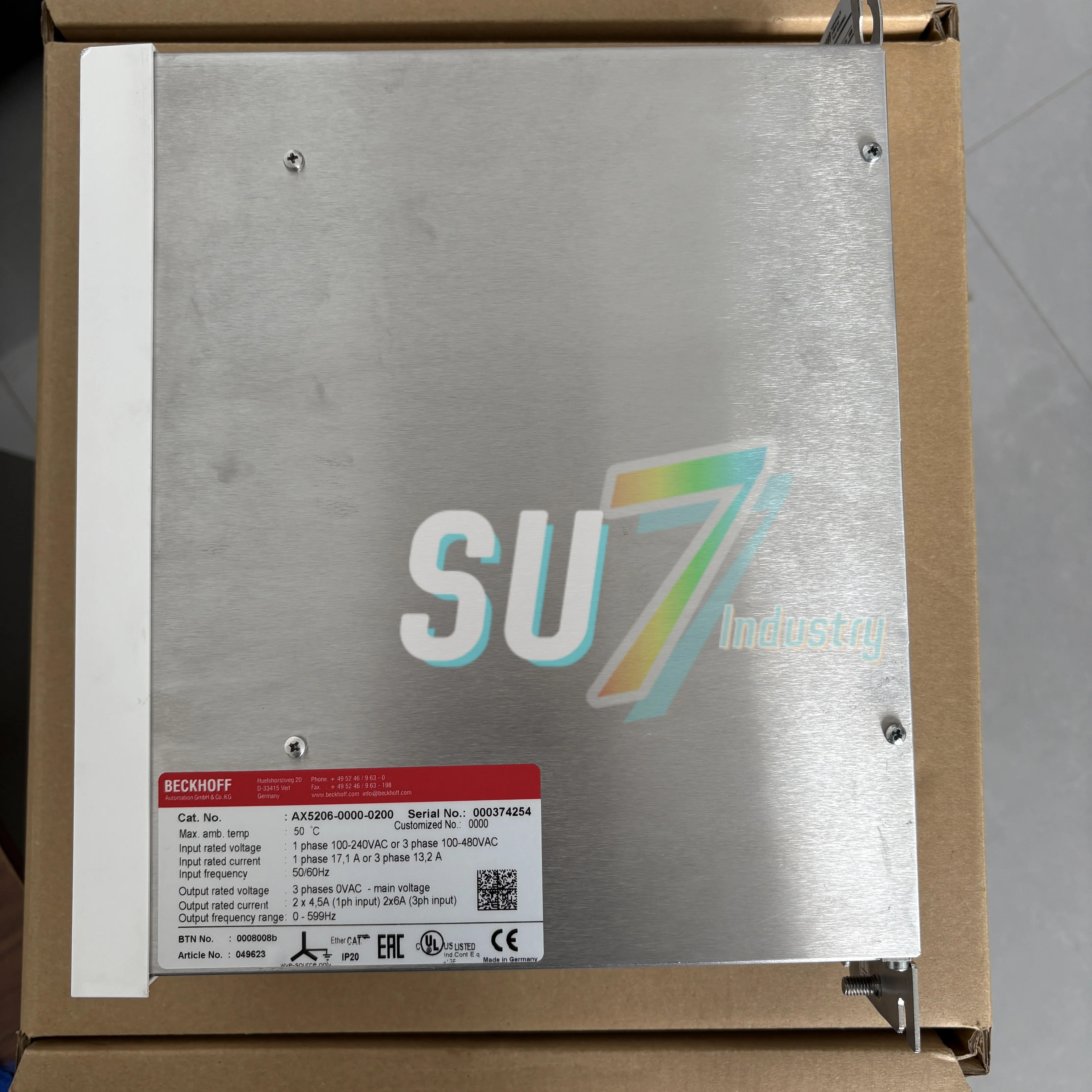 컨트롤러 새 AX5201-0000 AX5203-0000 AX5203-0000-0200 AX5203-0000-0202 AX5206-0000 AX5206-0000-0200 AX520