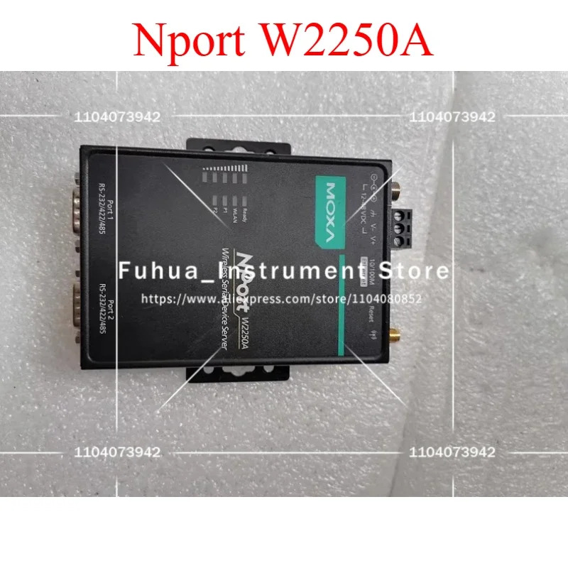 Moxa Nport W2250A 듀얼 포트 무선 직렬 서버