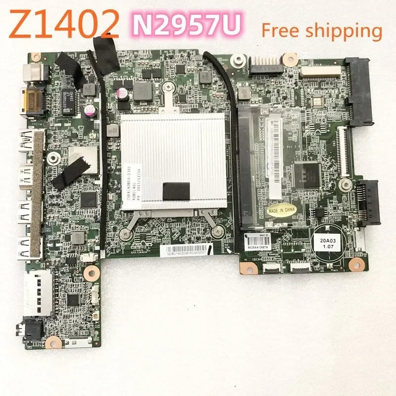 Acer One 14 Z1402 Z1402-396Z N2957U 노트북 마더보드 메인보드 작동