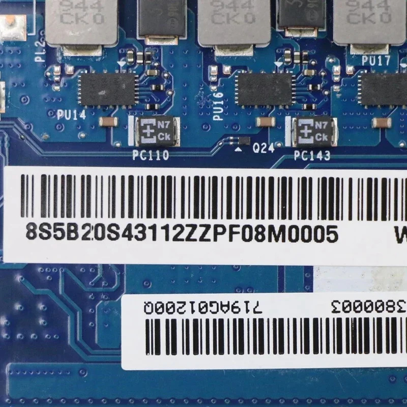 Lenovo호환 Ideapad S540-13IML 노트북 마더보드새 NM-C571 5B20S43112 I7-10710U CPU 16GB-RAM MX250 2GB GPU 완전 작동