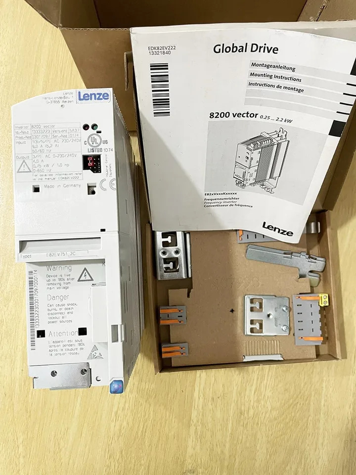 Lenze 8200 주파수 변환기 E82EV751K2C200 E82EV751K2C E82EV751-2C 신