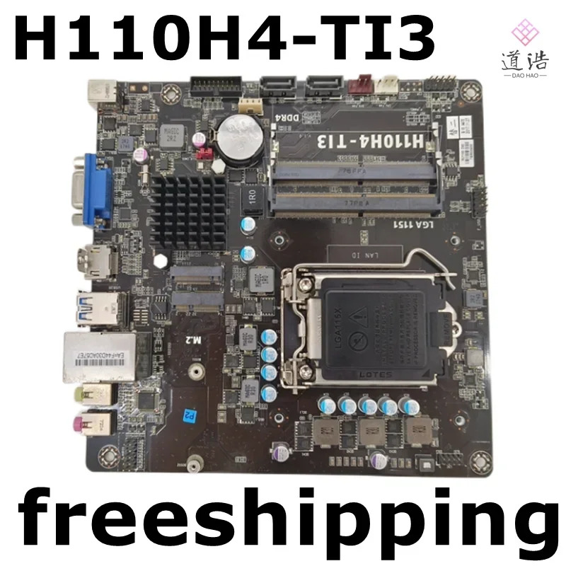 H110H4-TI3 V1.0 마더보드 M.2 LGA 1151 DDR4 메인보드완전 작동 리퍼