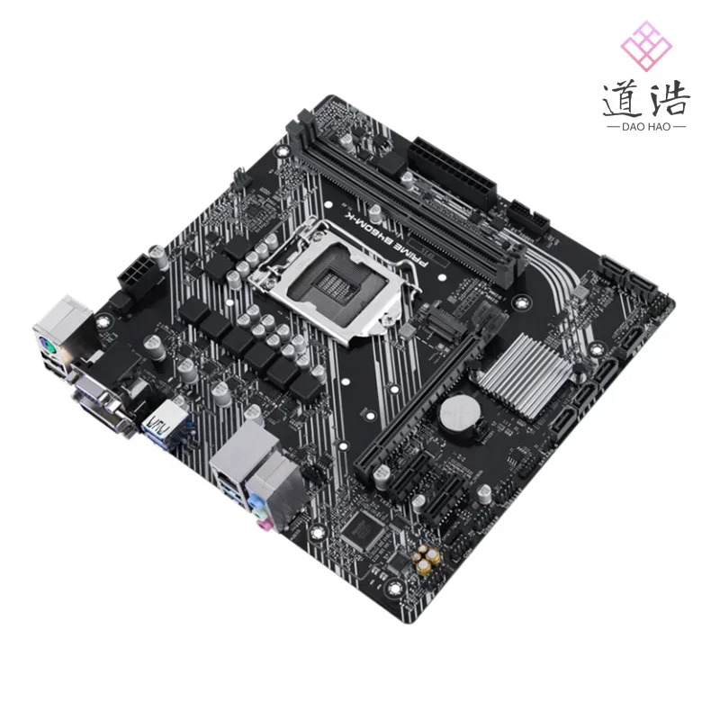 PRIME B460M-K 마더보드64GB M.2 PCI-E3.0 LGA 1200 DDR4 마이크로 B460 메인보드 완전 작동 리퍼