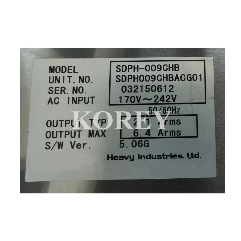 서보 드라이버 SDPH-009CHB SDPH009CHBACG01 해주세요