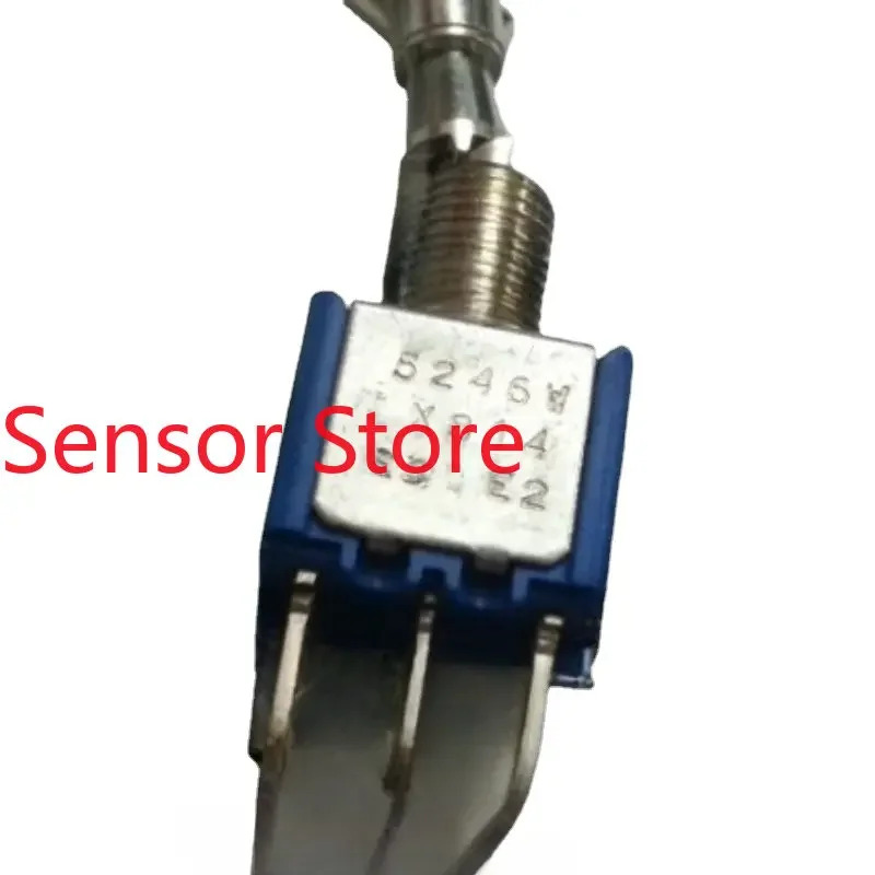 10PCS 버튼 스위치 5246WA-1VX814 방수 6피트 2단 곡선형 풋 셀프 잠금 기능