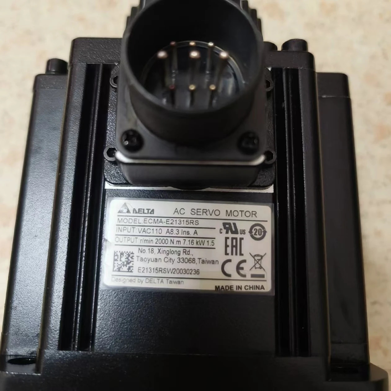 ECMA-E21315RS ECMA-E21315SS 서보모터 새