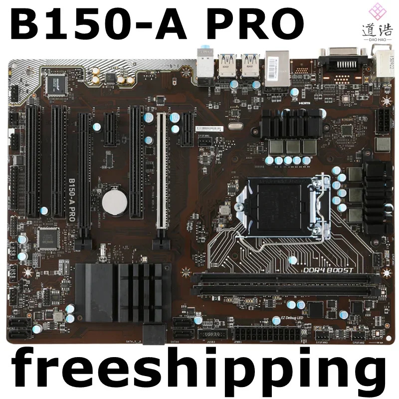 B150-A PRO 마더보드32GB LGA 1151 DDR4 B150 메인보드 완전 작동 리퍼