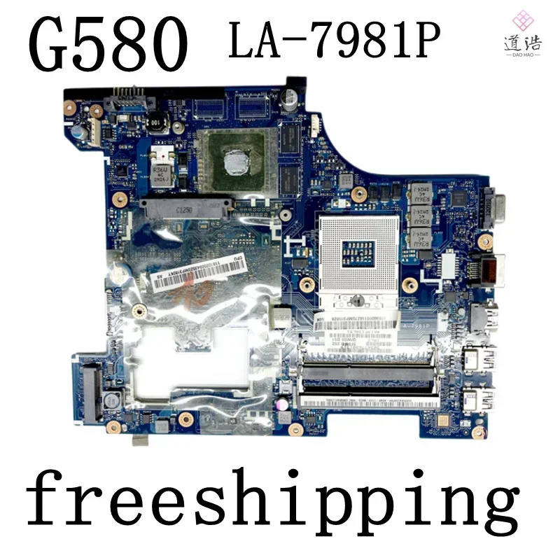 Lenovo호환 G580 노트북 마더보드 DDR3 메인보드LA-7981P 완전 작동 리퍼