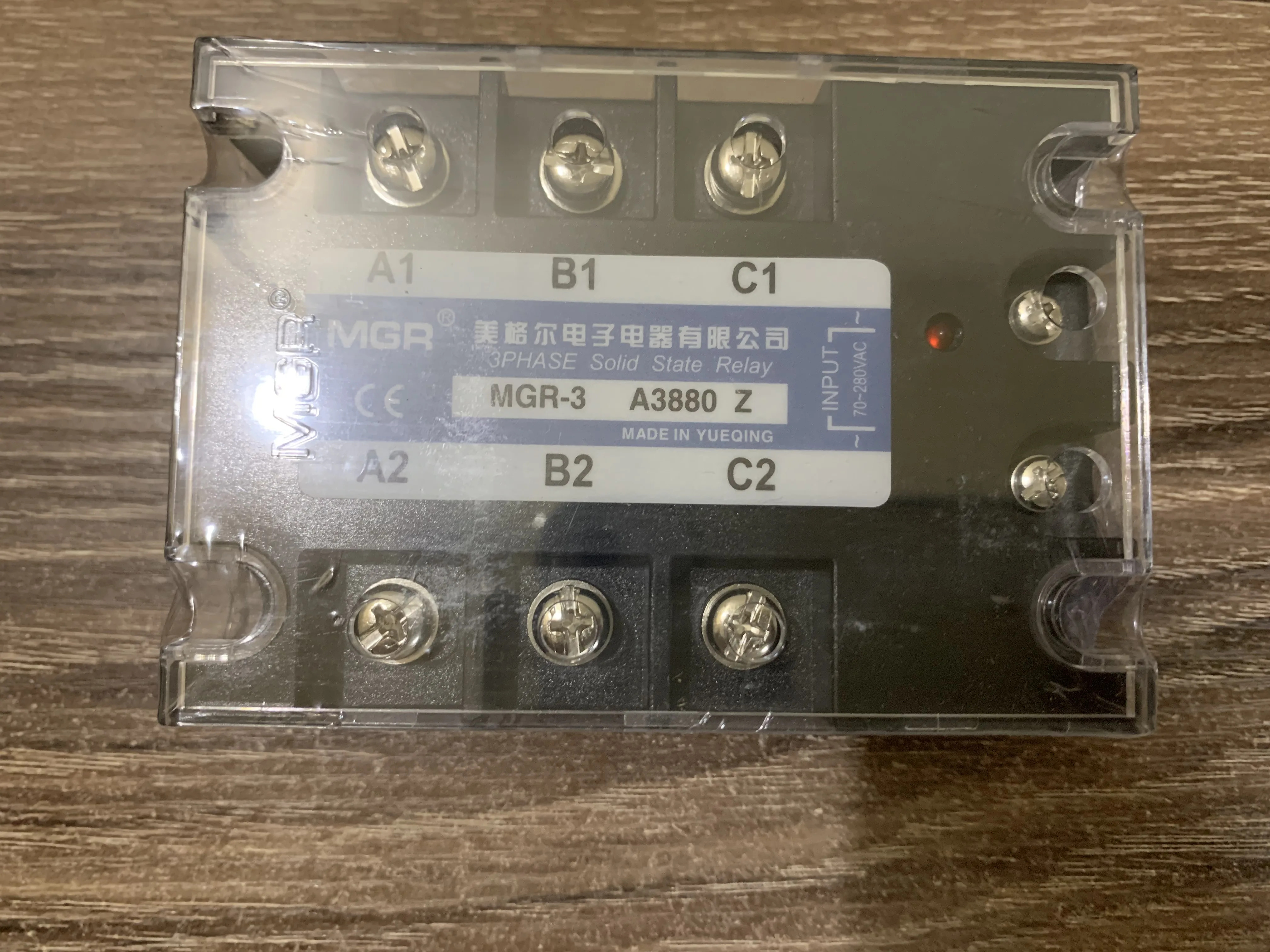 MGR-3 A3880 Z 머큐리 AC 3상솔리드 스테이트 릴레이 A3880Z 제어 매저