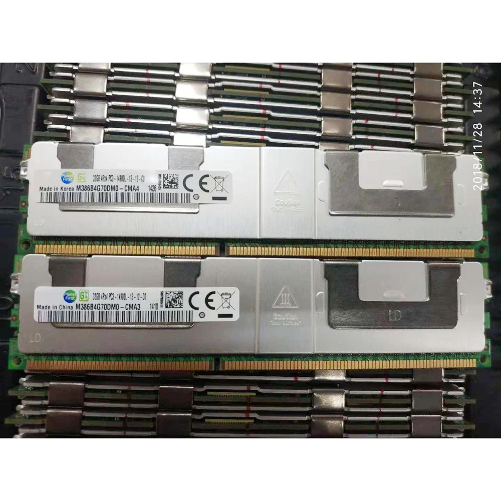 IBM X3650 X3500 X3550 X3750 M3 M4 RAM 32G 32GB DDR3 1866 ECC REG 4RX4 메모리1개