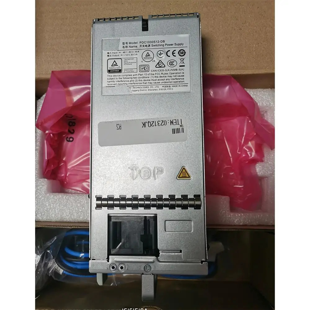 화웨이호환 1000W DC 전원 모듈 5731/6730 시리즈 스위치 PDC1000S12-DB 신