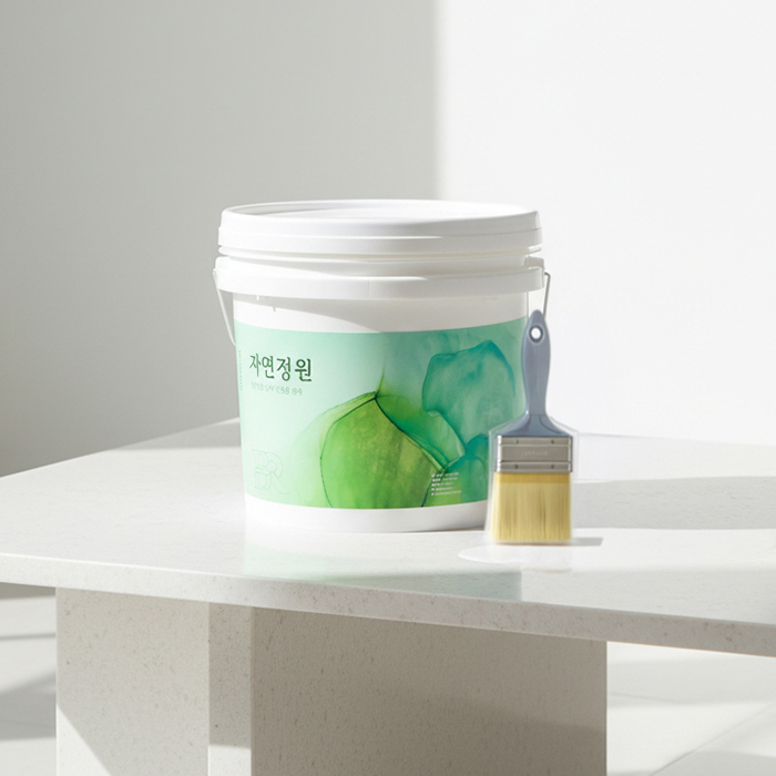 자연정원 친환경 규조토 벽지 페인트 셀프 아이방 벽 인테리어 가구 천연 황토 화이트10kg