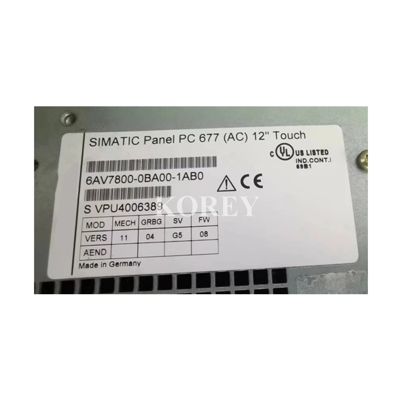 PC677 산업컴퓨터 67800-0BA00-1AB0 67 800-0BA00-1AB0