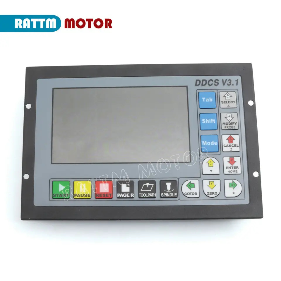 오프라독립형 모션 제어 DDCS V3.1 CNC 컨트롤러 500KHz PLC 4 축 US