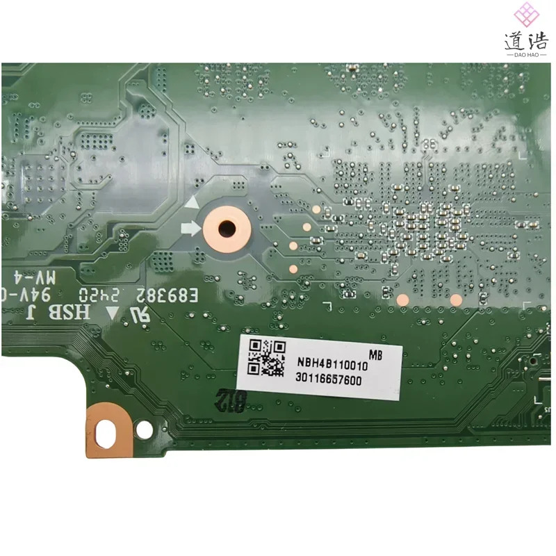DA0ZAHMB6C0 Acer Chromebook Cb514-1H 노트북 마더보드 NBH4B11001 N3350 CPU 32GB SSD 4GB 메인보드 완전 작동 리퍼
