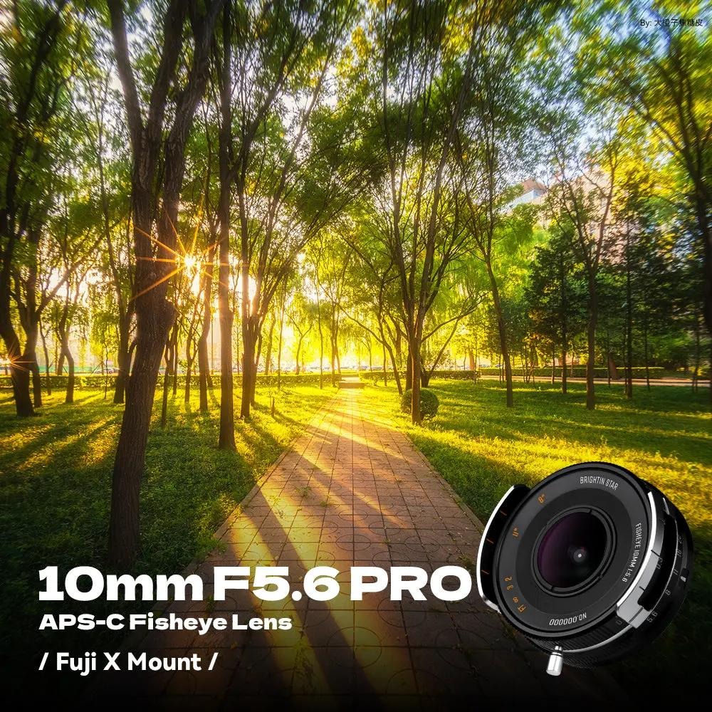 Brightin Star 10mm F5.6 Pro APS-C 어안 렌즈 후지 소니 니콘 캐논 이미지 7