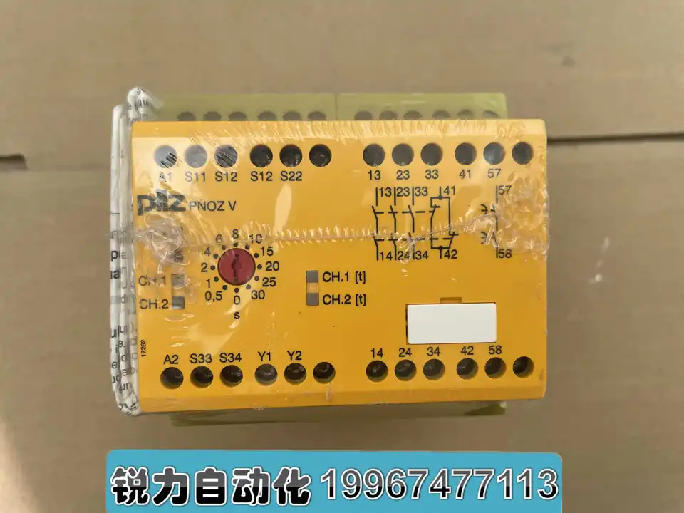 Pilz 안전 릴레이 PNOZ V 30s 24VDC 신
