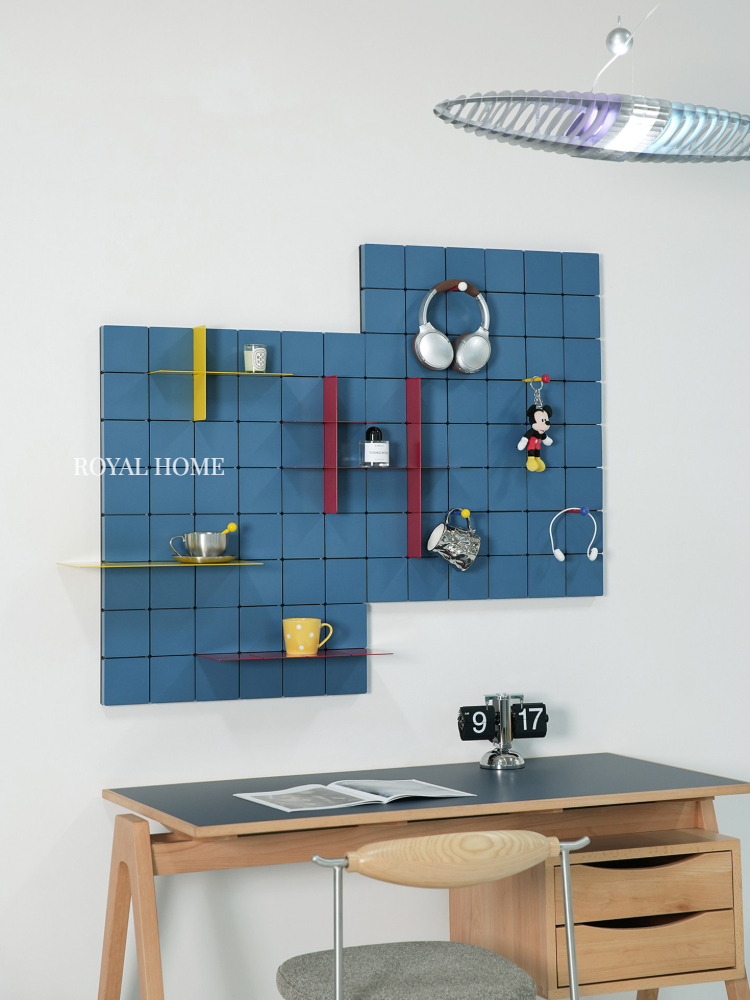팔레트 모듈 시스템 벽선반 아트월 침대위 책선반 60 x 80cm - 상품 이미지