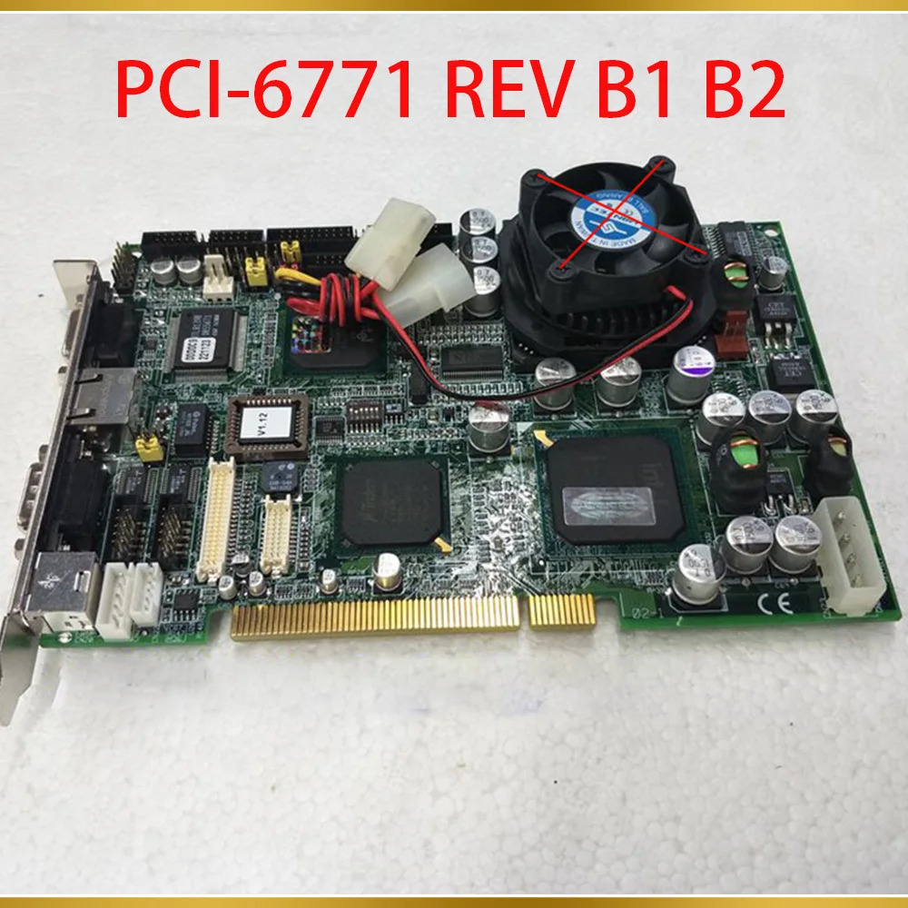 어드밴텍 절반 길이 산업제어 마더보드 PCI-6771 REV B1 B2용