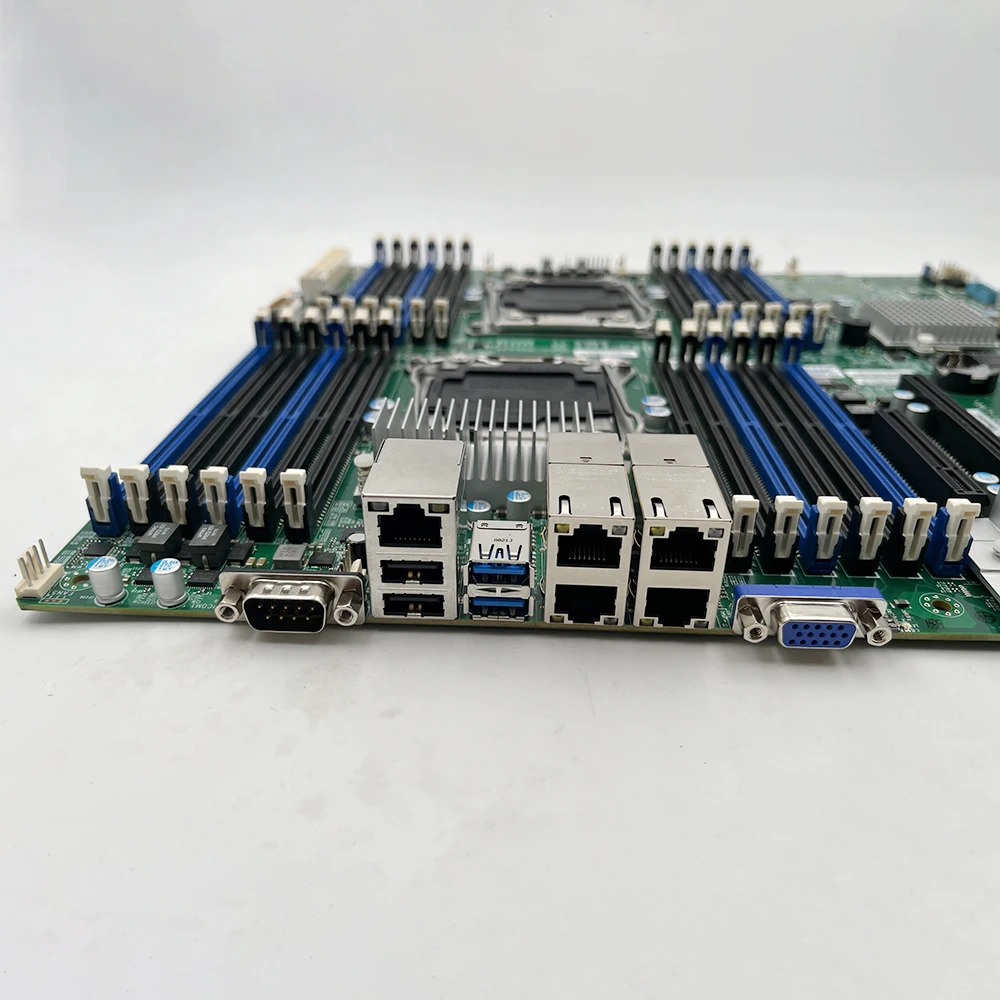 Supermicro E- LGA 2011 DDR4-2400MHz C612 10XSATA 3 양방향 서버 마더보드 X10DRi-LN4용
