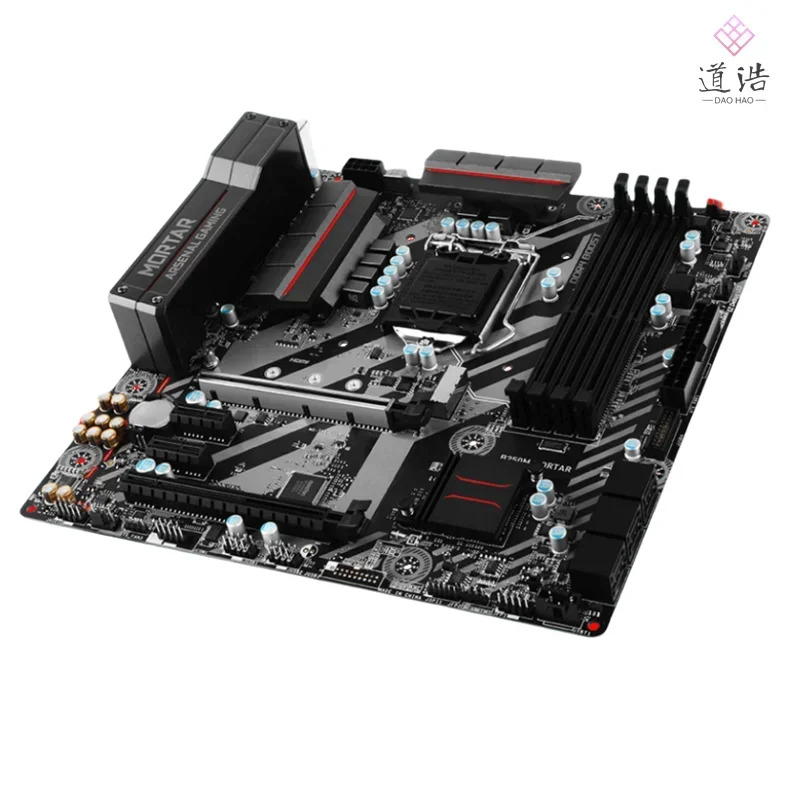 B250M 모르타르 마더보드64GB M.2 HDMI LGA 1151 DDR4 마이크로 B250 메인보드 완전 작동 리퍼