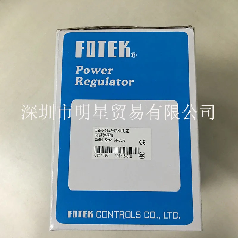 대만 FOTEK YanGM호환ing LSR-F-60AA 3상방열 솔리드 스테이트 모듈 신 오리지널
