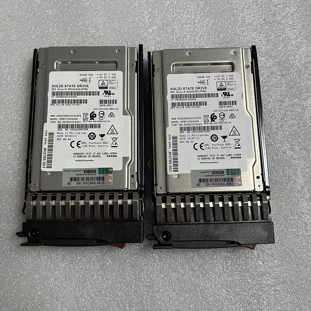 hp호환E N9X95A 841504-001 MSA 400G 12G SAS 혼합 사2.5 SSD400GB