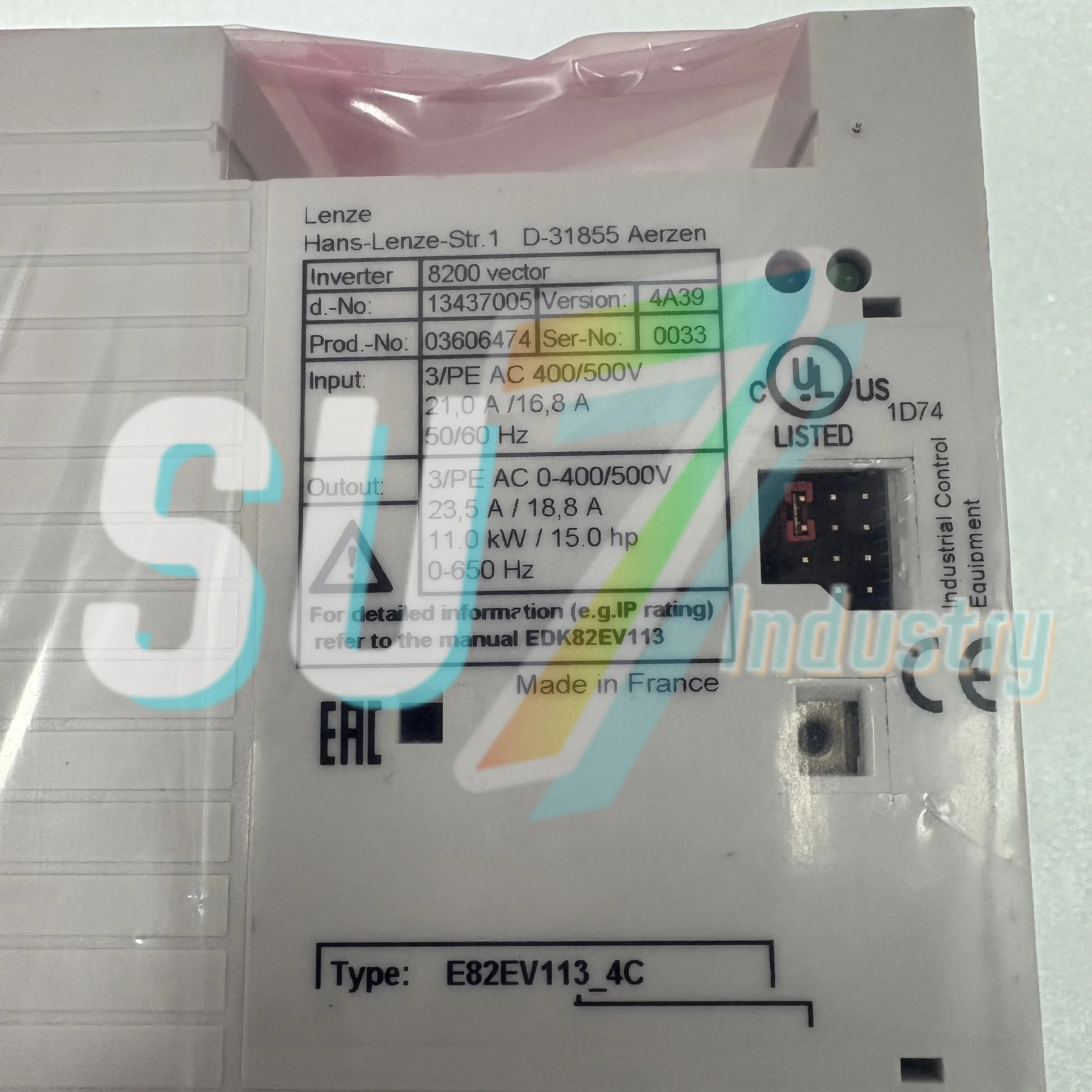 E82EV113K4C E82EV1134C 주파수 변환기 내 새