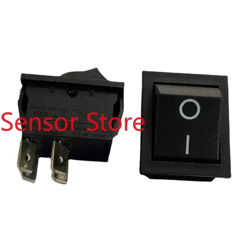 10PCS C1550AAAAB 선박 스위치 4핀 2기어 패널 크기 30x25 16A 전류 실버 도금