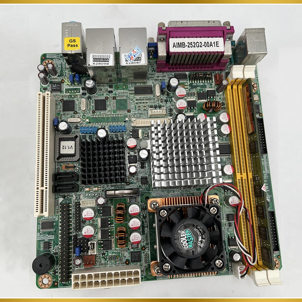 ADVANTECH AIMB-252 A1 지원 CF 카드 산업제어 마더보드 AIMB-252G2