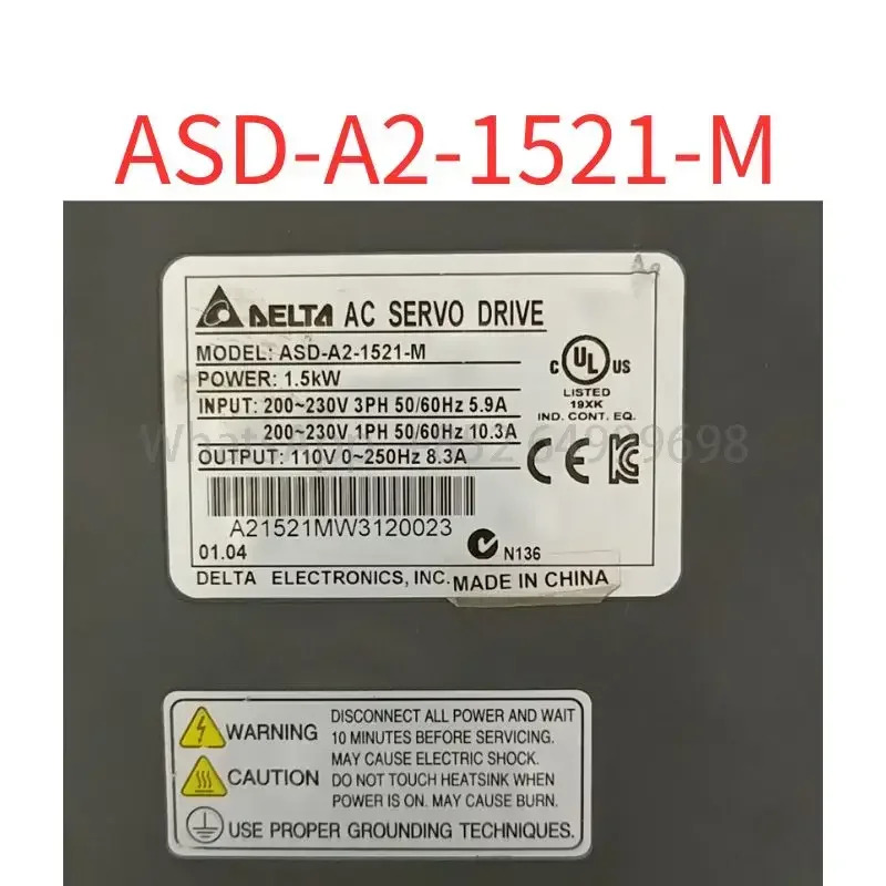 ASD-A2-1521-M 서보 드라이버 1.5KW 220V