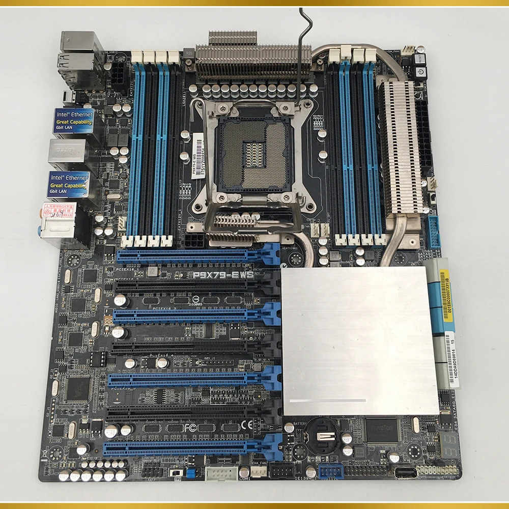 ASUS호환 워크스테이션 마더보드 LGA2011 지원P9X79-E WS i7 3/대 프로세서 E5-1600/2600 V1/V2DDR3