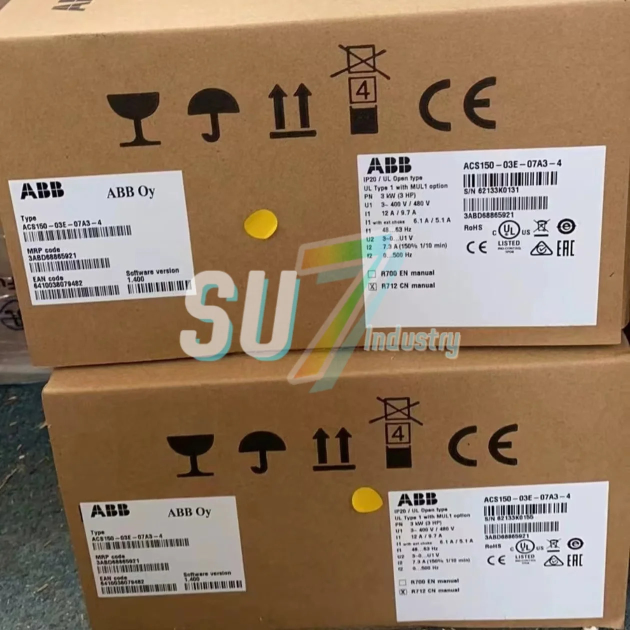 ACS150-03E-07A3-4 ACS150-03E-08A8-4 주파수 변환기