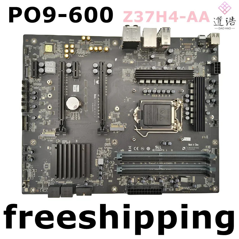 Acer PO9-600 데스크탑 마더보드Z37H4-AA LGA 1151 DDR4 Z370 메인보드 완전 작동 리퍼