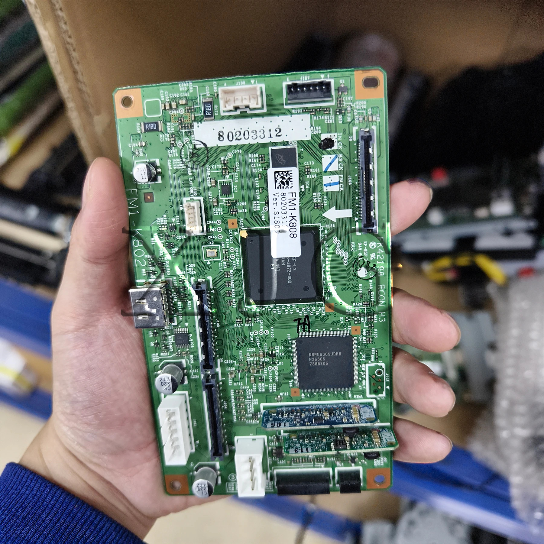 CHFM1-K808-000 FM1-K808 리더 컨트롤러 PCB 어셈블리 보드 IR 6555 6565 6575PCB 복사기 메인보드