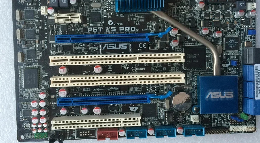 ASUS호환 P6T WS PRO X58 메보드 1366 핀 16 2상 전원공급장치 X5670 I7 지원