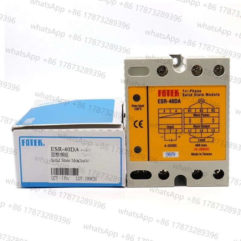 FOTEK DC ESR-40DA/25/60/80/100-H 3상