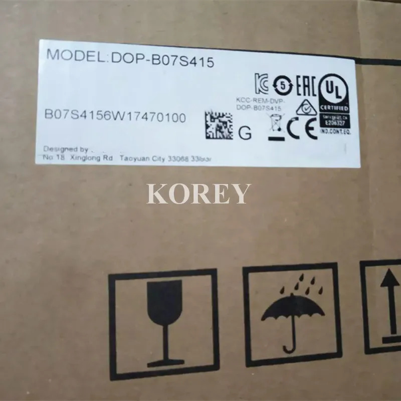 DOP 시리즈 터치 스크린 HMI DOP-B07S415 DOP-B07S515 신