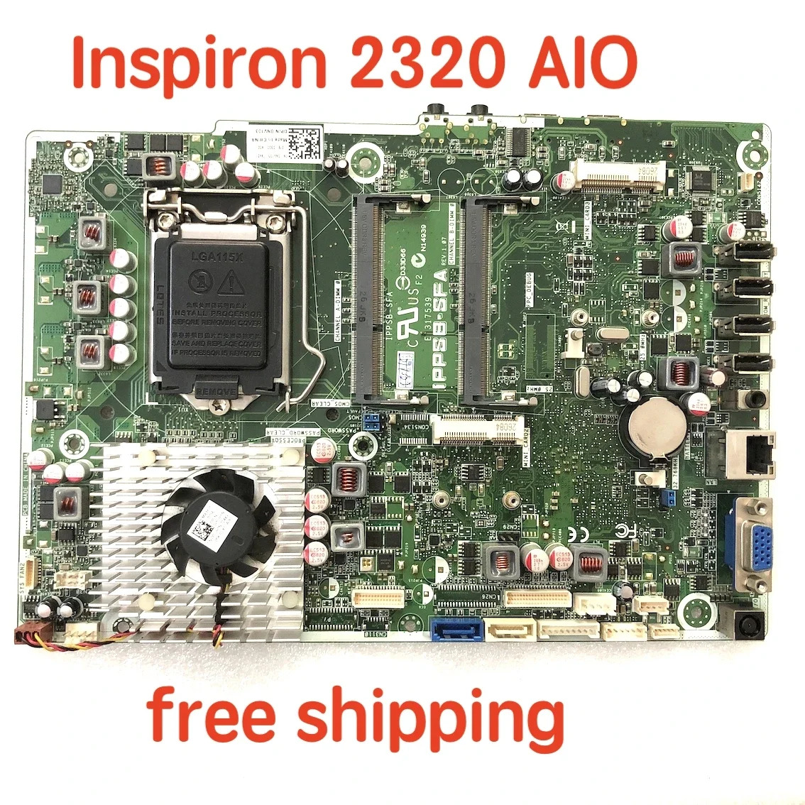 DELL piron 2320 AIO 마더보드IPPSB-SFA 0NV103 NV103 메인보드 완전 작동 리퍼