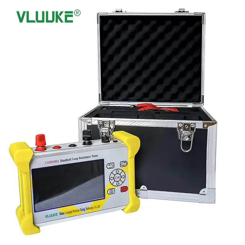 금 VLUUKE LNSH100A 전자식 휴대루프 저항 테스터 220V 전원