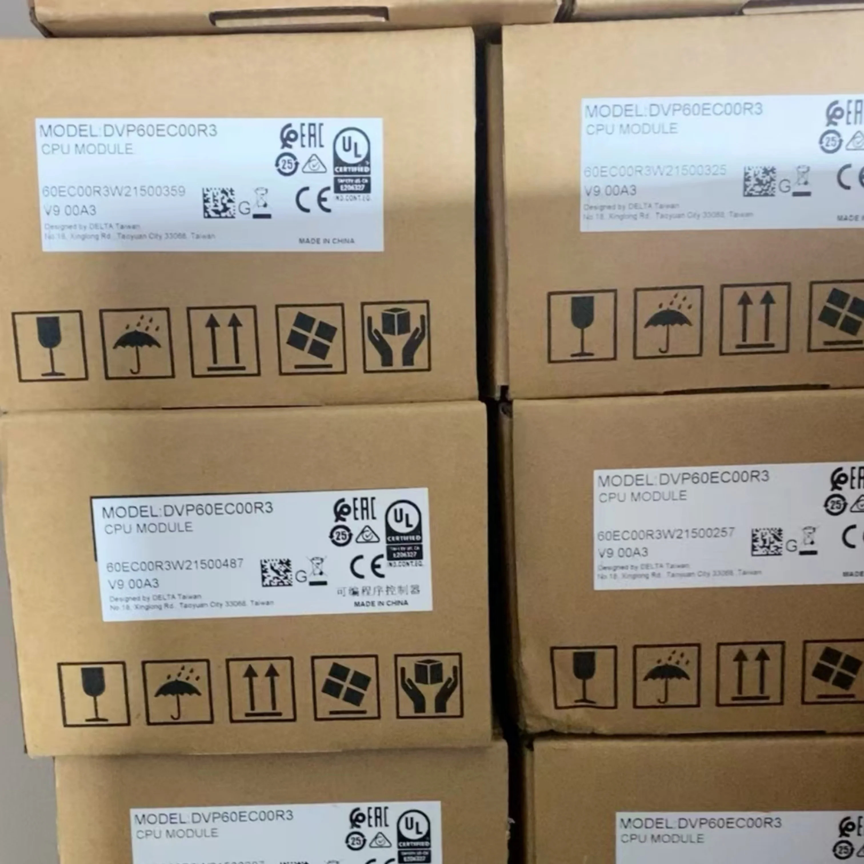PLC 모듈 DVP60EC00R3 DVP60EC00T3 원본