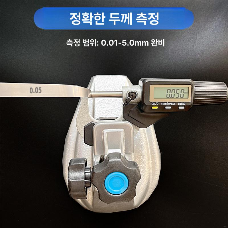 필러 게이지 측정기 고정밀도 자동차 엔진 밸브 간격 도구 스테인리스 스틸 정밀 측정 케이퍼 - 상세 이미지 4