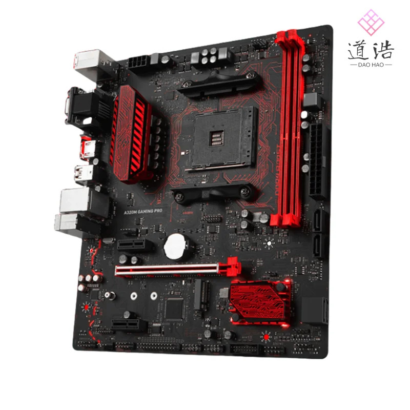 A320 마더보드 A320M GNG PRO 32GB 소켓 AM4 DDR4 M.2 HDMI 마이크로 리퍼 완료